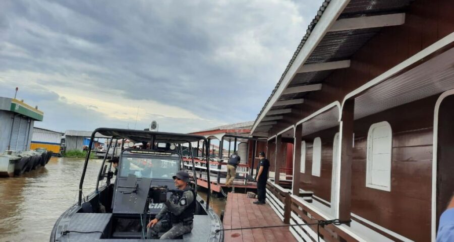 Operação Tolerância Zero em Coari, no Amazonas - Foto: Divulgação/ PC-AM