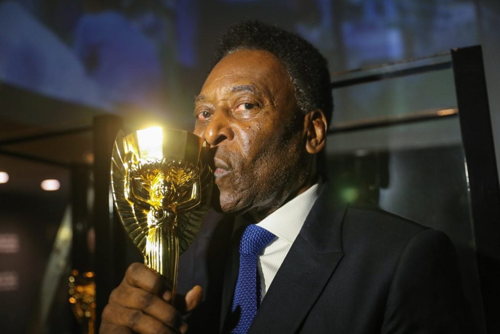Pelé no Museu Seleção Brasileira - Foto: Ricardo Stuckert/CBF