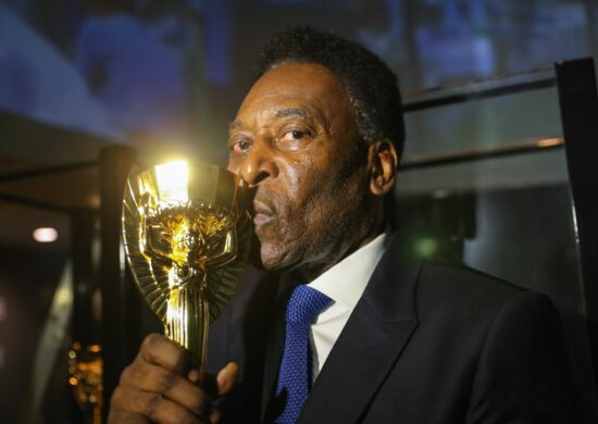 Pelé no Museu Seleção Brasileira - Foto: Ricardo Stuckert/CBF