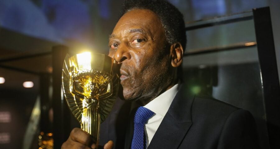 Pelé no Museu Seleção Brasileira - Foto: Ricardo Stuckert/CBF