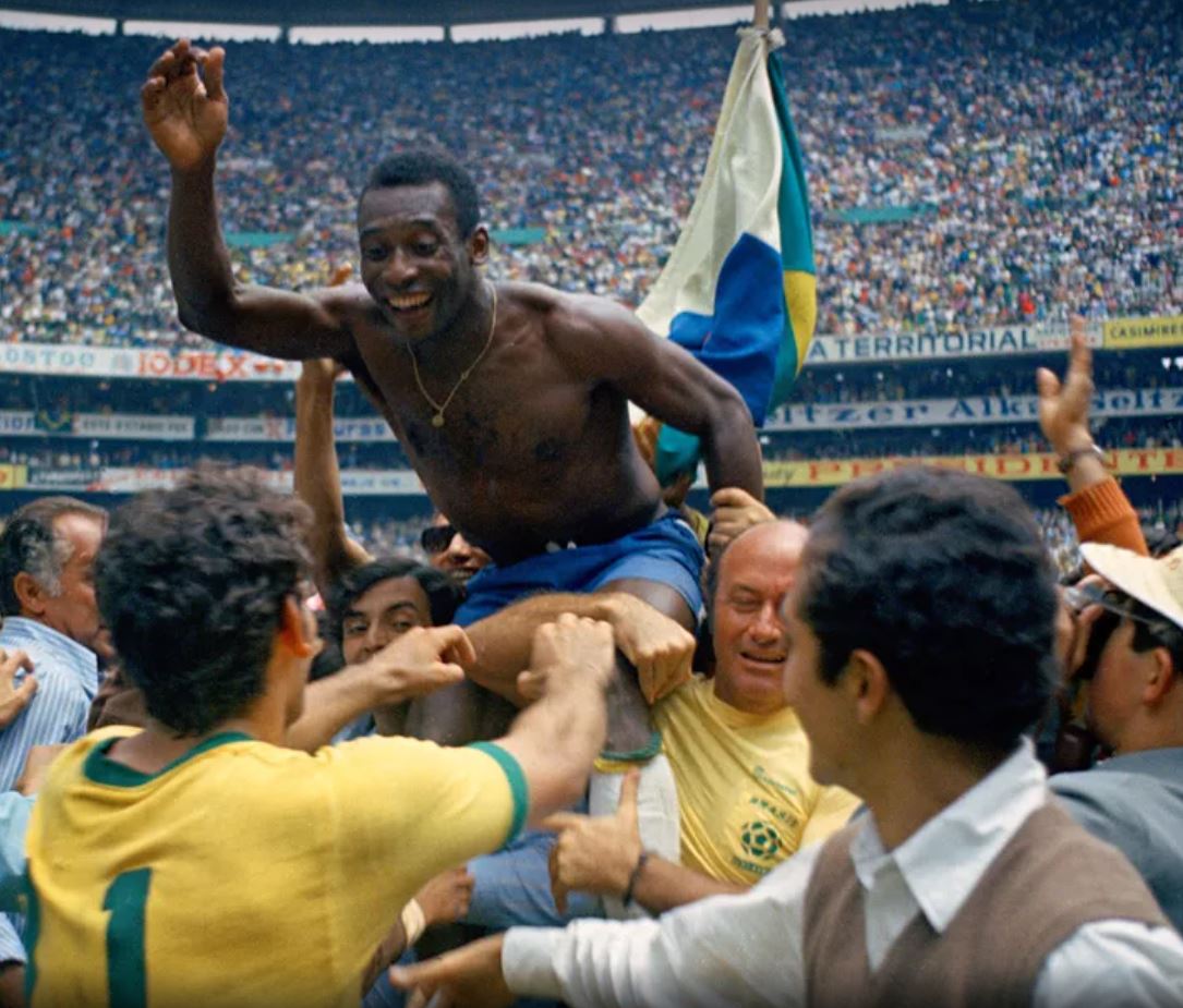 Pelé disputou sua quarta e última Copa em 1970 - Foto: Reprodução/Twitter@pele
