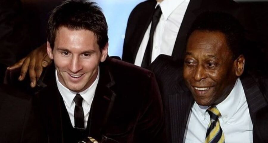 Messi deu adeus ao Pelé - Foto: Reprodução/Instagram@leomessi