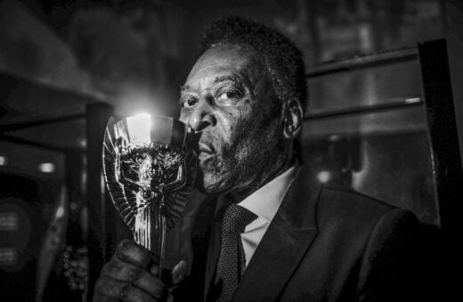 Pelé no Museu Seleção Brasileira - Foto: Ricardo Stuckert/CBF