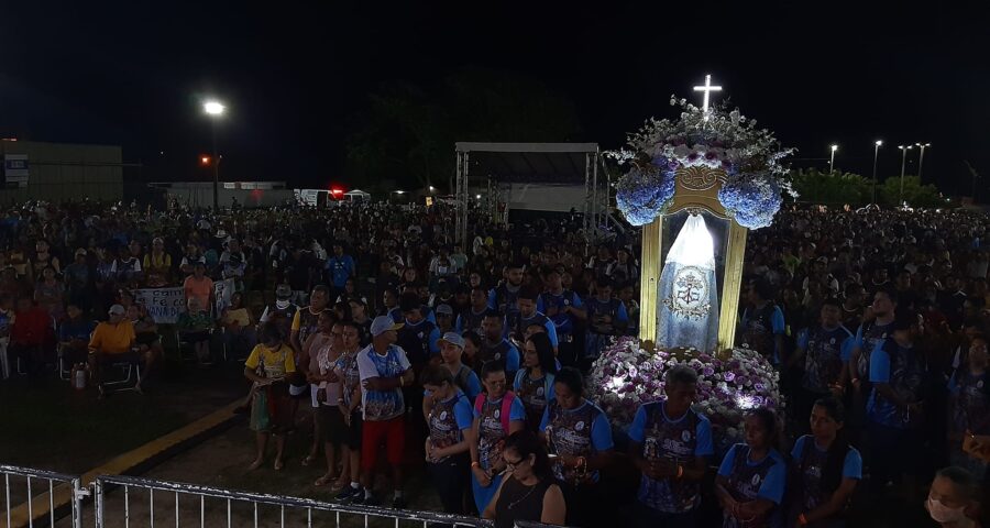 motorista invadiu a 28ª Caminhada de Fé com Maria atropelou e matou fieis no Pará - Foto: Reprodução/ Facebook@/arquidiocesedesantarem