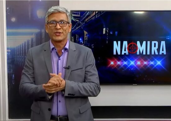 Programa Na Mira é apresentado por Valter Frota - Reprodução/TV Norte Amazonas.