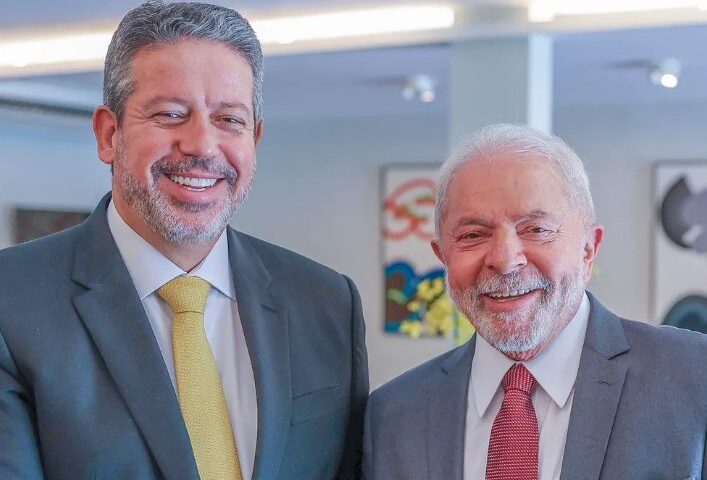 Lula e Lira se encontraram em Brasília - Foto: Reprodução/Twitter@lula/Ricardo Stuckert