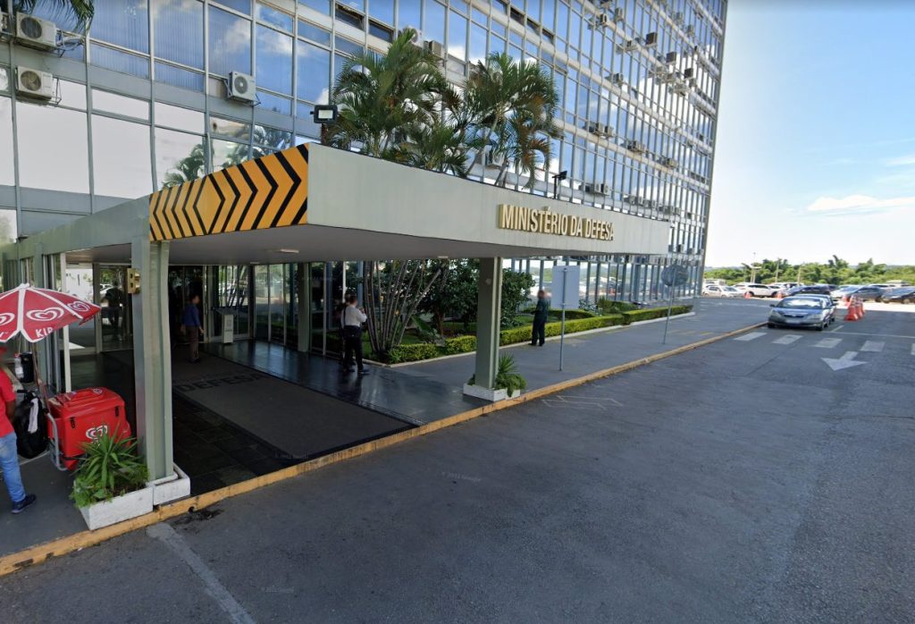 Sede do Ministério da Defesa em Brasília - Foto: Reprodução/Google Maps Exército