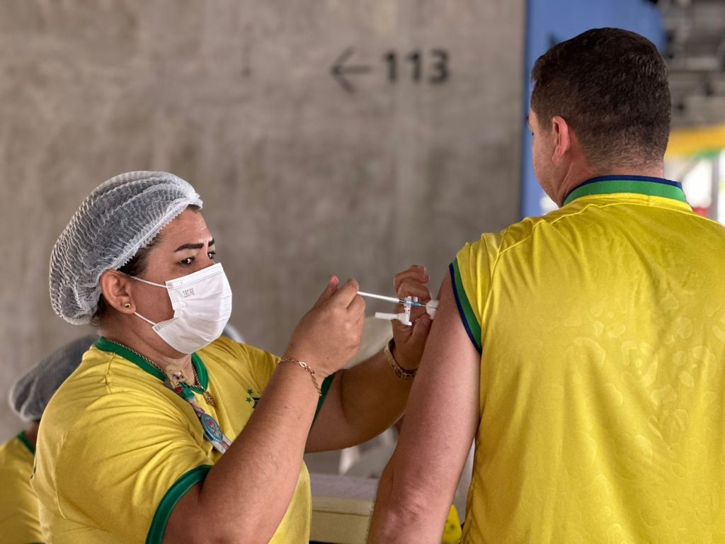 Vacinação contra a Covid-19 em Manaus -Foto: Quézia Pinheiro/FVS-RCP