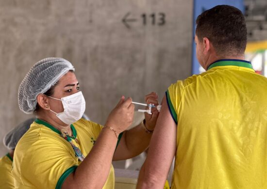 Vacinação contra a Covid-19 em Manaus -Foto: Quézia Pinheiro/FVS-RCP