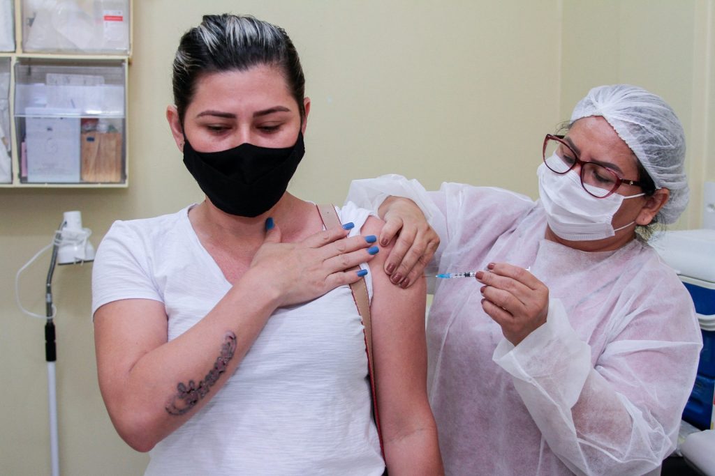 Vacinação contra Covid-19 em Manaus - Foto: João Viana / Semcom