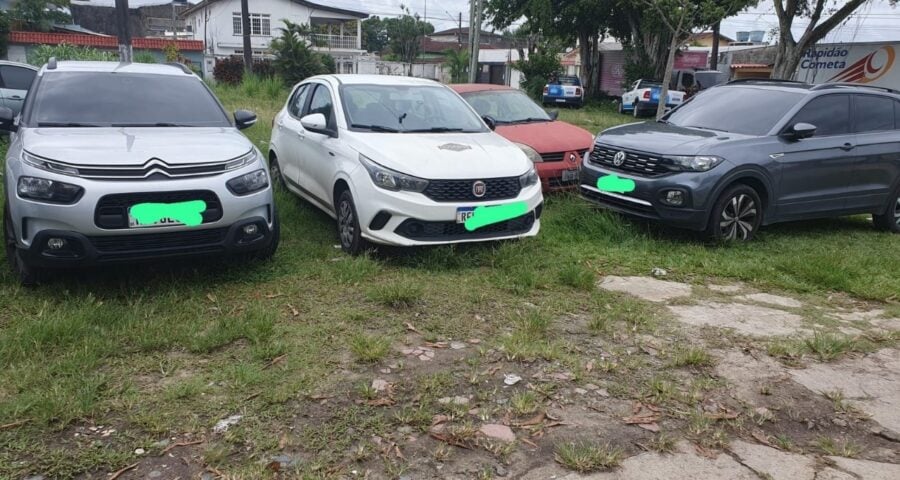 Veículos furtados na Zona Oeste de Manaus