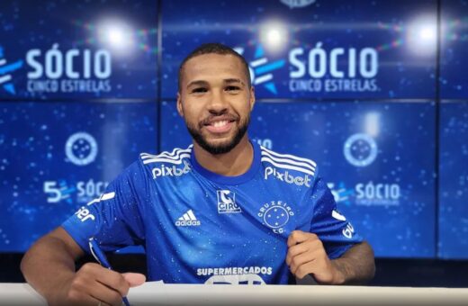 Wesley é o mais novo reforço do Cruzeiro - Foto: Divulgação/Cruzeiro