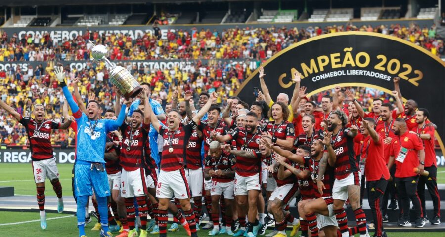 Flamengo foi tricampeão da Libertadores neste ano - Foto: Reprodução/CR Flamengo