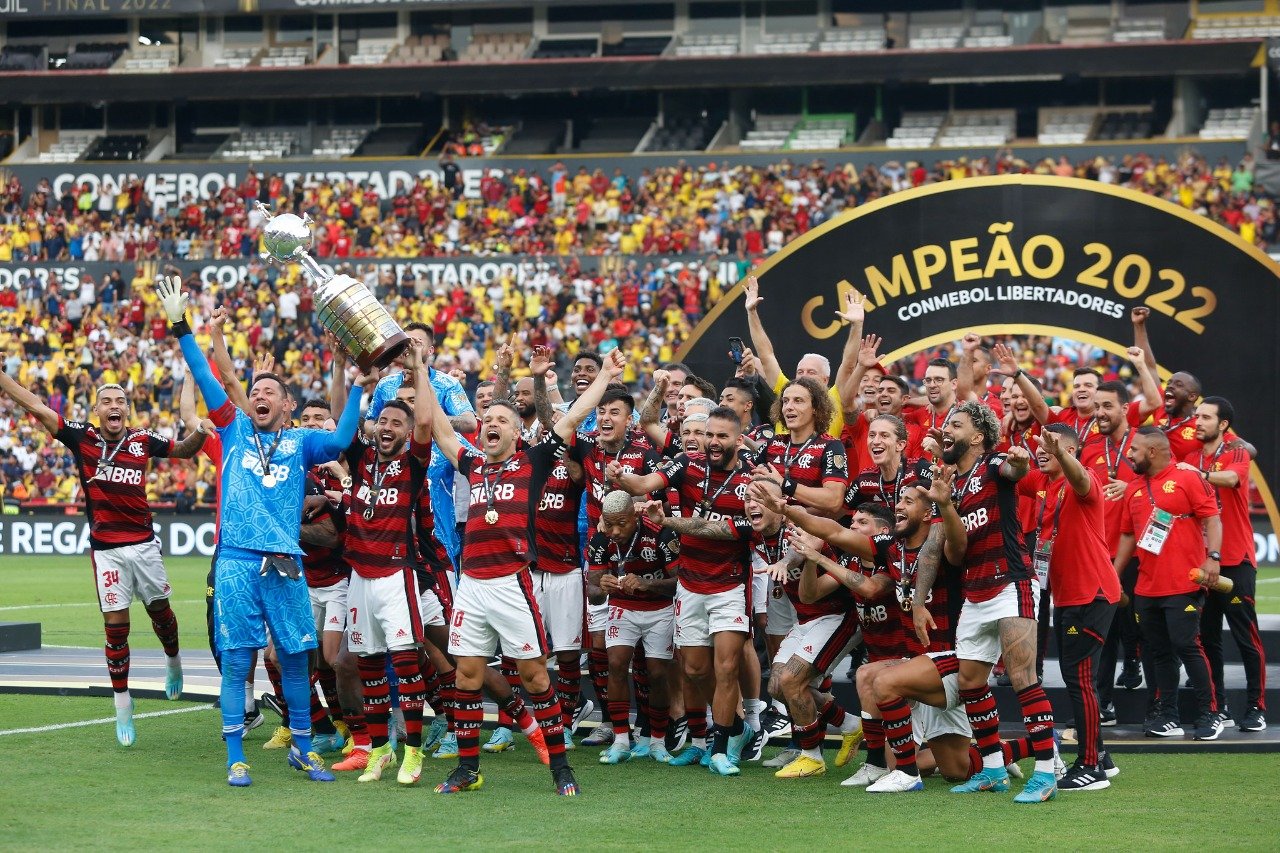 Flamengo foi tricampeão da Libertadores neste ano - Foto: Reprodução/CR Flamengo
