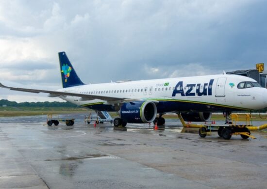 Azul iniciou seu primeiro voo ligando Manaus a Flórida nesta quinta - Foto: Divulgação/Azul