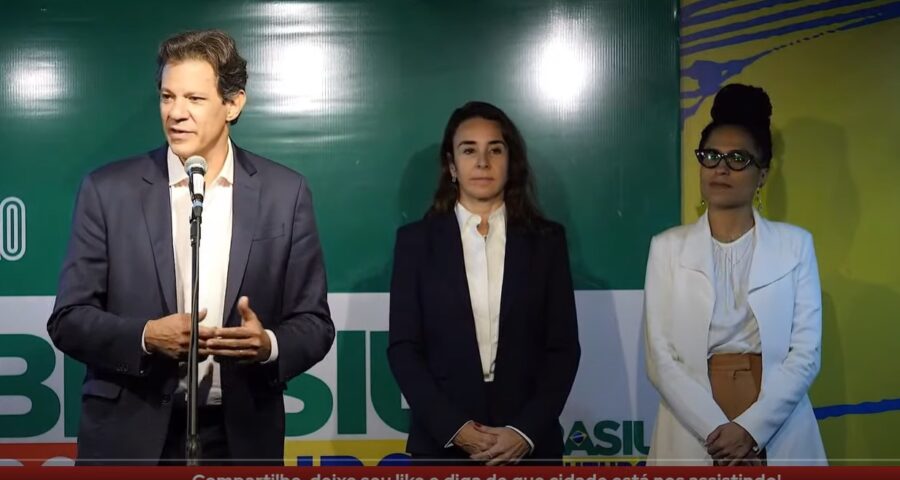 Com anúncio, Haddad conta com três mulheres na Economia - Foto: Reprodução/Youtube @paulopimentapt