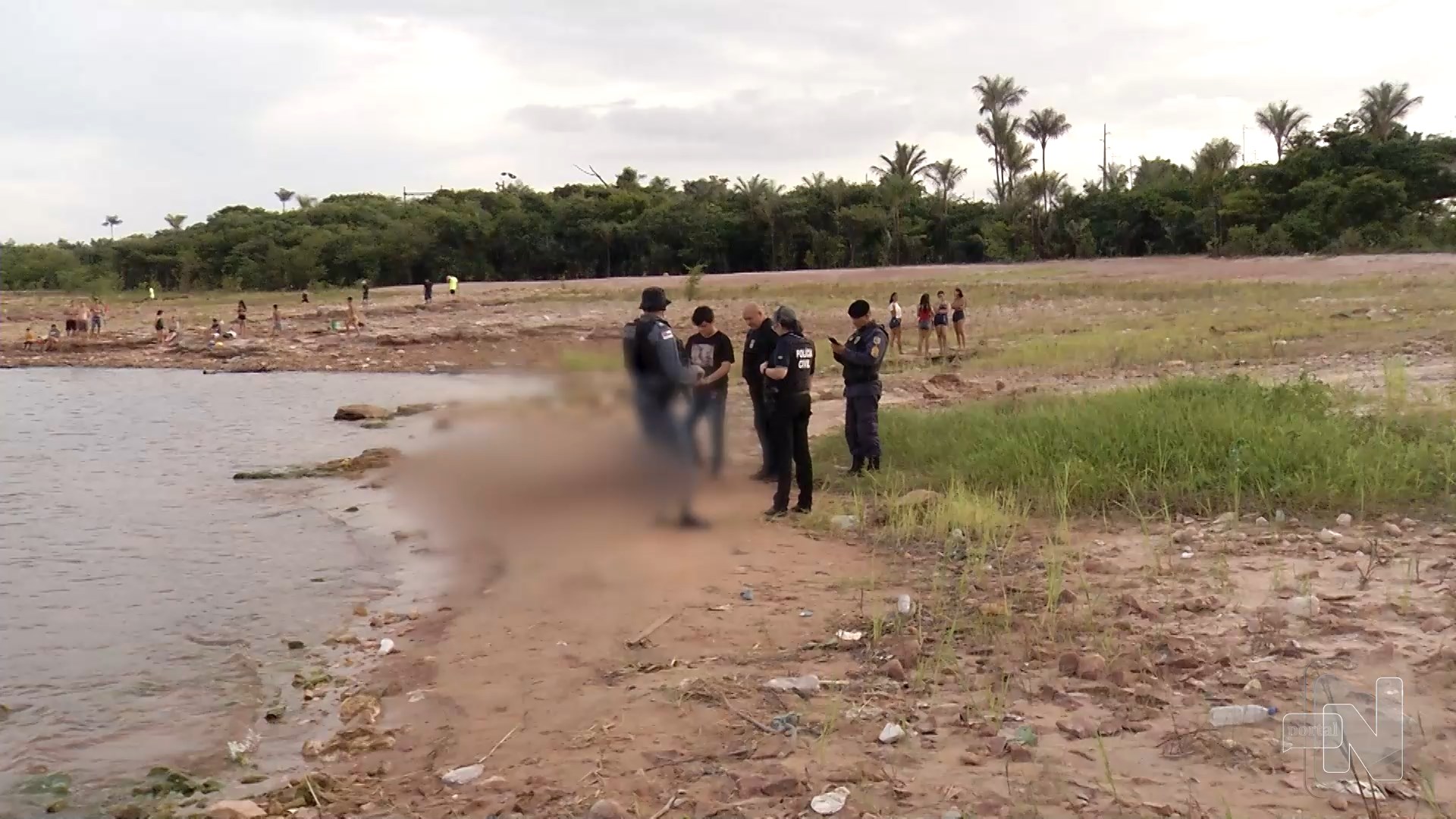 Corpo é encontrado em área de banho na Ponte Rio Negro em Manaus