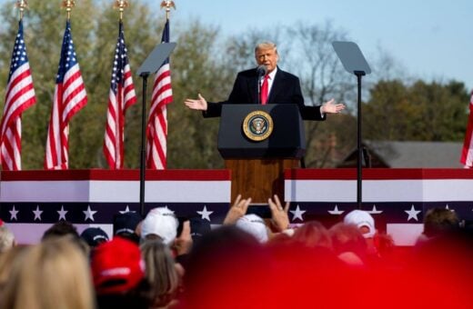 Donald TruDonald Trump perdei eleições de 2020 - Foto: Reprodução/Facebook @DonaldTrumpmp em discurso no ano de 2020 - Foto: Reprodução/Facebook @DonaldTrump