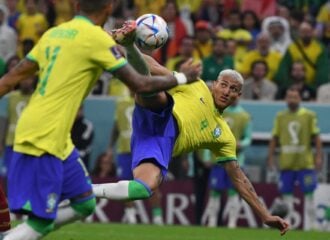 Gol da Copa: Richarlison vence eleição da Fifa - Foto: Foto: Alexandre Brum/Enquadrar/Estadão Conteúdo