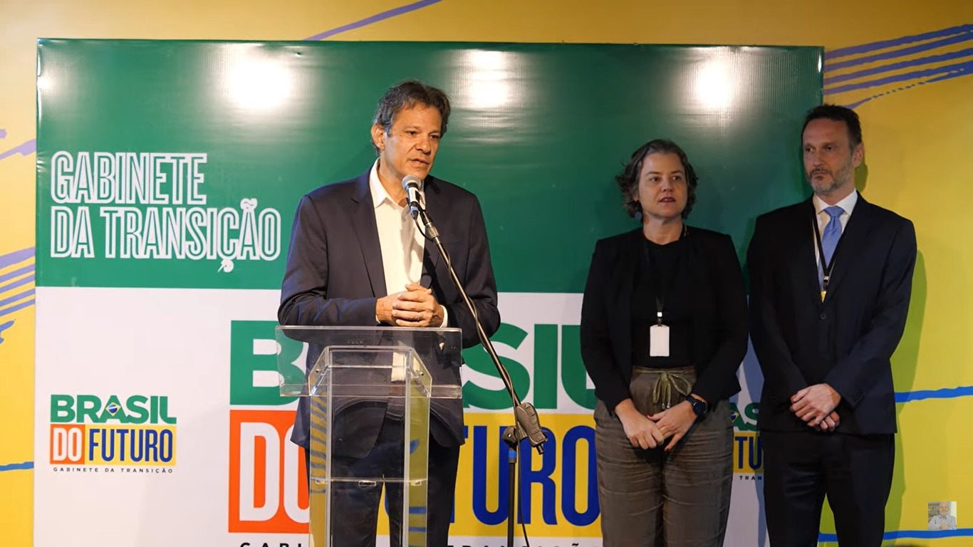 Além dela, o futuro ministro da Fazenda, Fernando Haddad, escolheu Gustavo Caldas como subprocurador-geral da Fazenda - Foto: Reprodução/Youtube