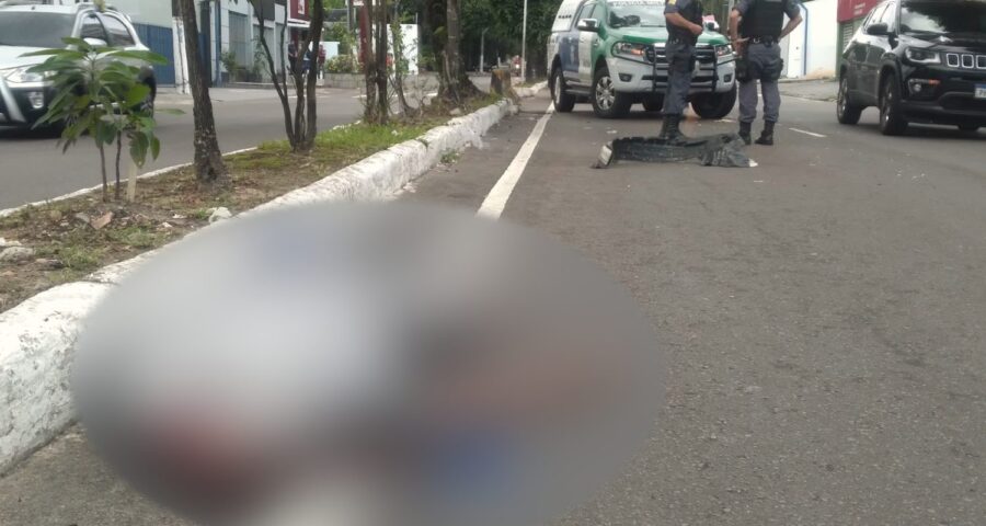 Homem morre após ser atropelado ao tentar atravessar avenida em Manaus