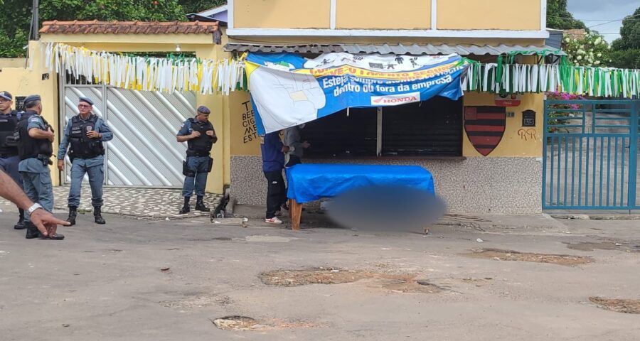 Homem é executado com tiro na cabeça em bar no Alvorada, em Manaus