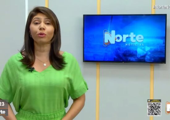 O Jornal Norte Notícias é apresentado por Mariana Rocha - Foto: Reprodução/TV Norte Amazonas