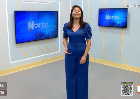 Norte Notícias é apresentado por Mariana Rocha - Foto: Reprodução/TV Norte Amazonas