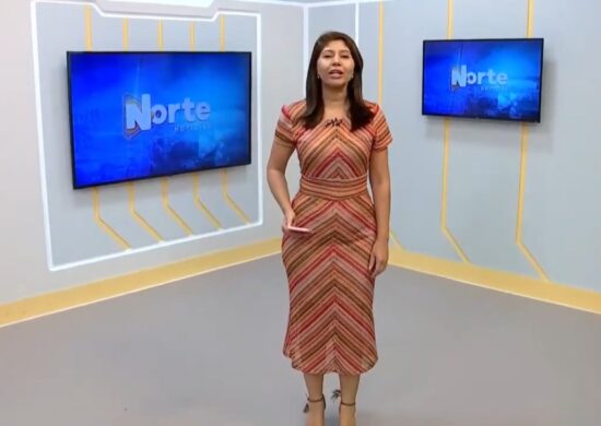 O Norte Notícias foi apresentado por Mariana Rocha - Foto: Reprodução/TV Norte Amazonas