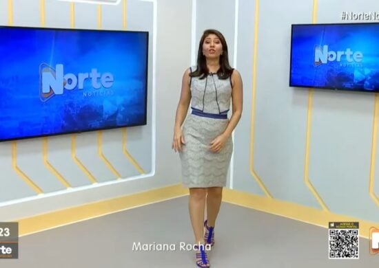 O Jornal Norte Notícias é apresentado por Mariana Rocha - Foto: Reprodução/TV Norte Amazonas