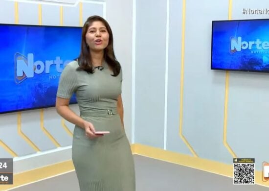 O Norte Notícias é apresentado por Mariana Rocha - Foto: Reprodução/TV Norte Amazonas