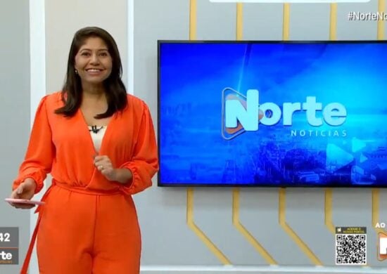 O Norte Notícias é apresentado por Mariana Rocha - Foto: Reprodução/TV Norte Amazonas