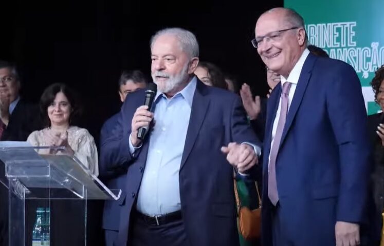 Lula anuncia Alckimin como ministro da Indústria e Comércio - Foto: Reprodução/Youtube @pt