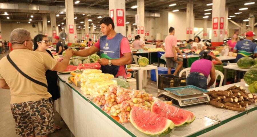 Manaus conta com 10 feira, sendo uma realizada na Zona Rural - Foto: Ruth Jucá/ADS