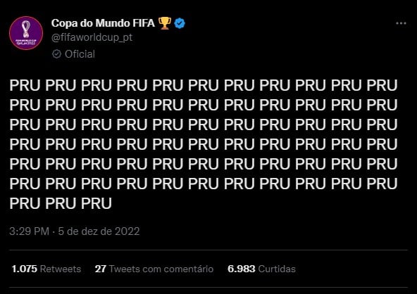 Vitória do Brasil sobre a Coreia gerou memes na web - Foto: Reprodução/Twitter @fifaworldcup_pt