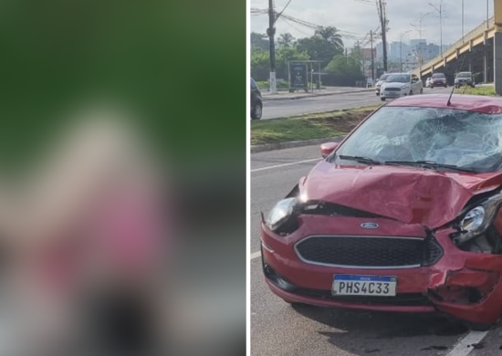 Mulher morre em acidente grave de moto