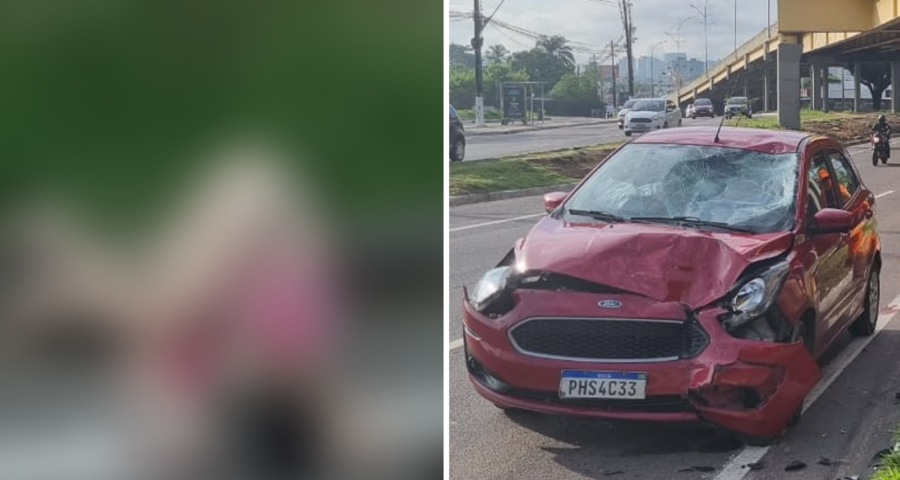 Mulher morre em acidente grave de moto