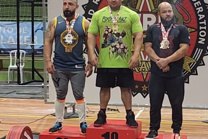 No Campeonato Brasileiro de Powerlifting, atleta amazonense ocupou lugar mais alto do pódio - Foto: Divulgação