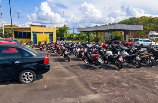 Leilão: são diversos os veículos disponibilizados, tais como motocicletas, motonetas e carros - Foto: Divulgação/PRF-AM