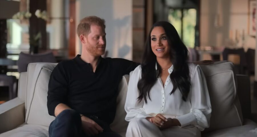 Príncipe Harry e a mulher, Meghan - Foto: Reprodução/Netflix