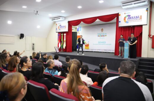 Propostas para o próximo ano letivo são apresentadas em jornada pedagógica da Semed - Foto: Andrew Ericles/Semed