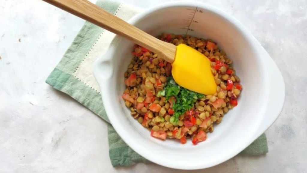 Salada de lentilha - Foto: Reprodução/Receitaria