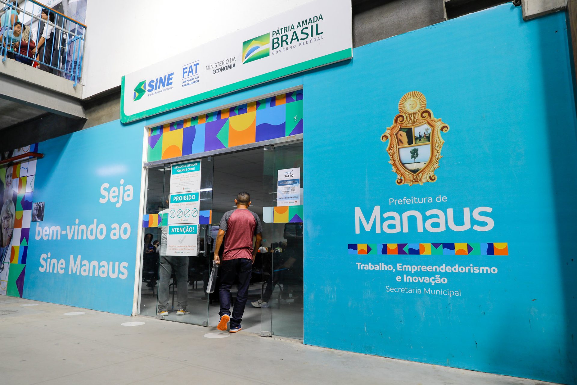 Emprego em Manaus é oferecido pelo Sine- Foto: João Viana/Semcom