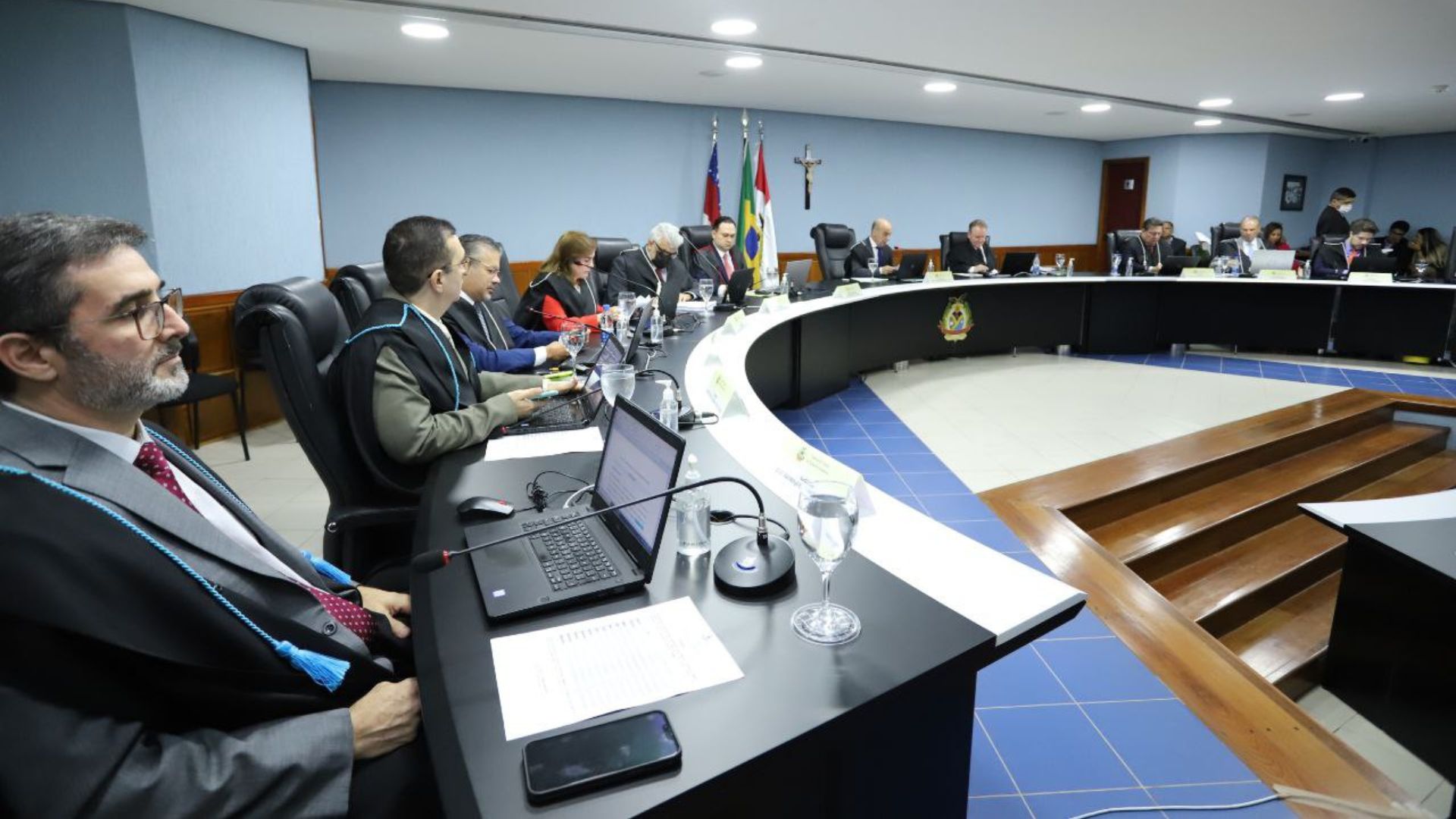 Sessão do Pleno do TCE-AM - Foto: Divulgação/TCE-AM
