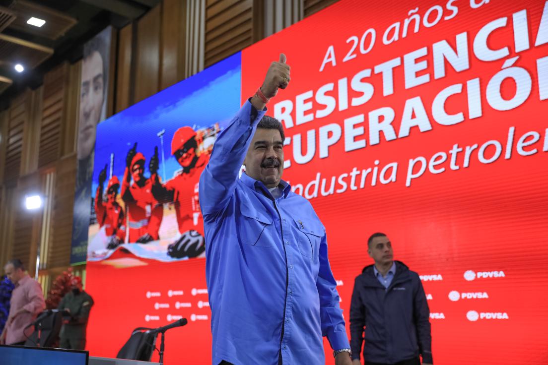 Transição tem intenção de convidar Maduro para posse de Lula no dia 1º de janeiro - Foto: Reprodução/Twitter @nicolasmaduro