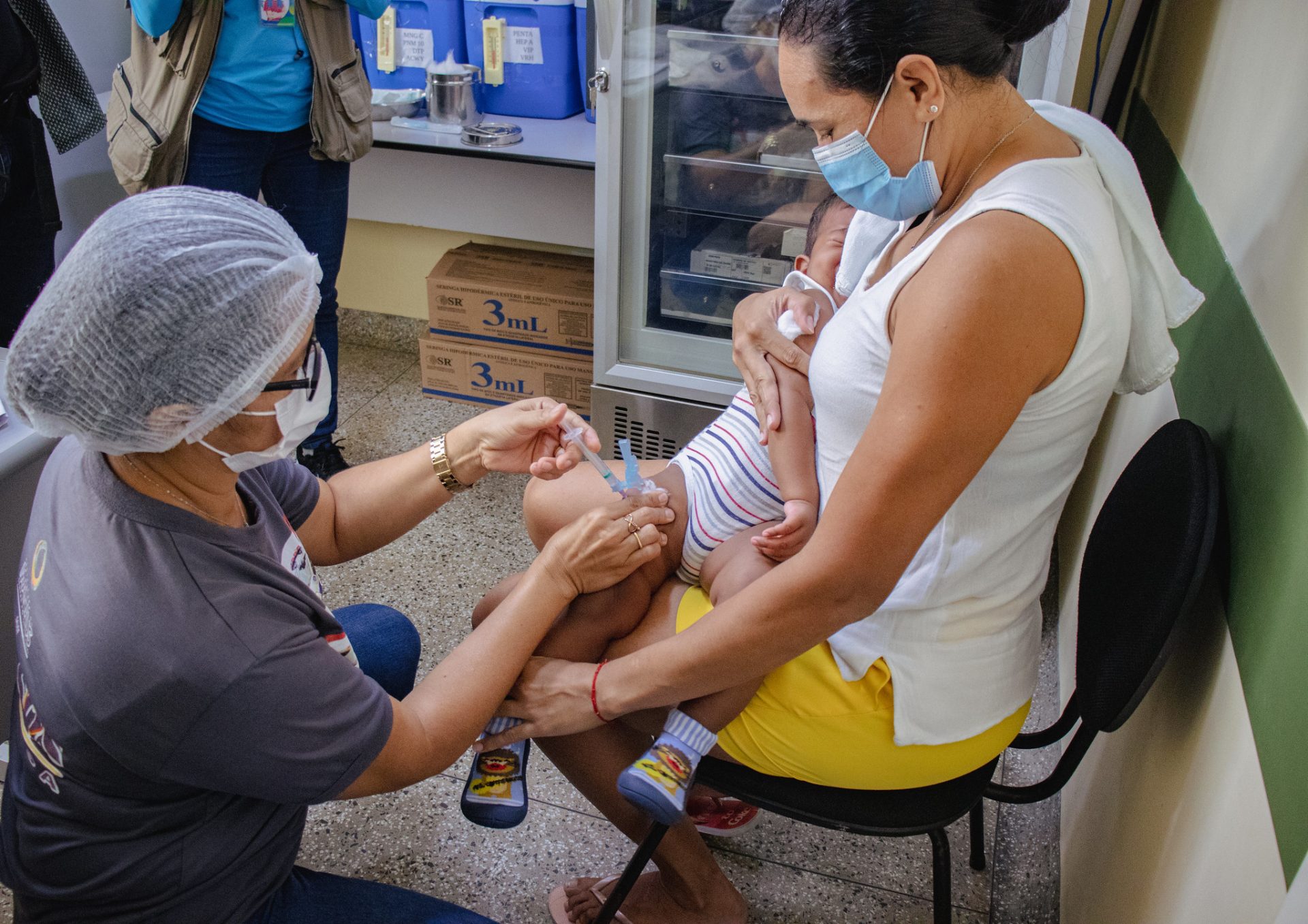 Amazonas deve ampliar esquema de vacinação - Foto: Henrique Souza/Semsa