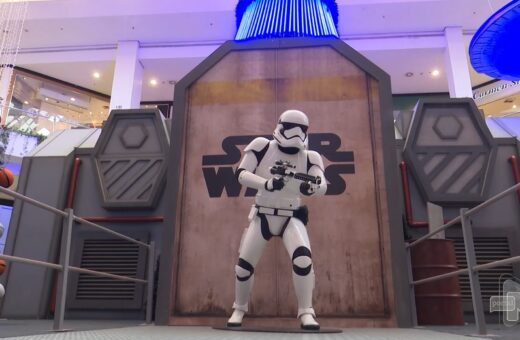 Universo Star Wars inspira decoração de natal de shopping em Manaus