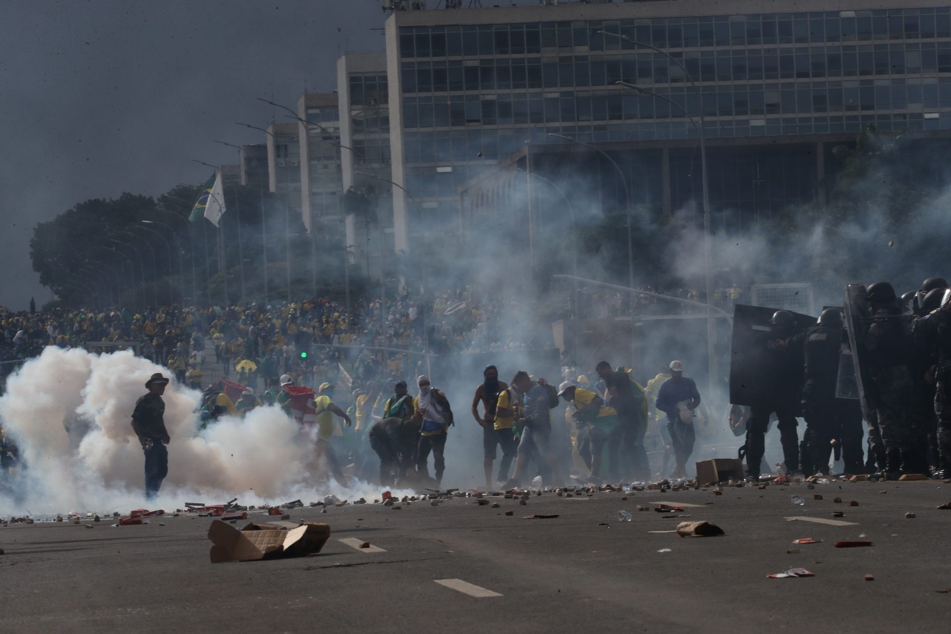 STF: intervenção federal após manifestação em Brasília