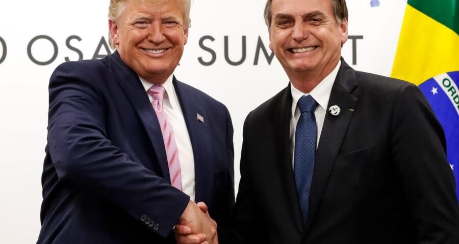 Bolsonaro e Trump podem se encontrar em evento conservador nos EUA - Foto: Alan Santos/PR