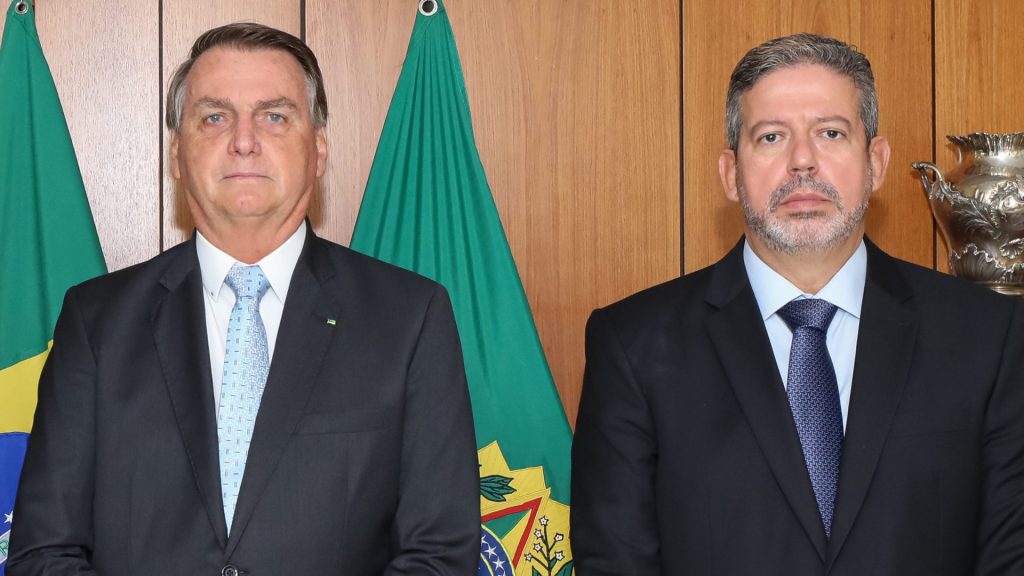 À esquerda Jair Bolsonaro e o presidente da Câmara dos Deputados, Arthur Lira - Foto: Marcos Corrêa/PR Atos golpistas